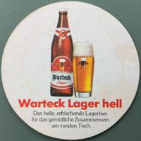 Bierdeckel - Warteck - CH