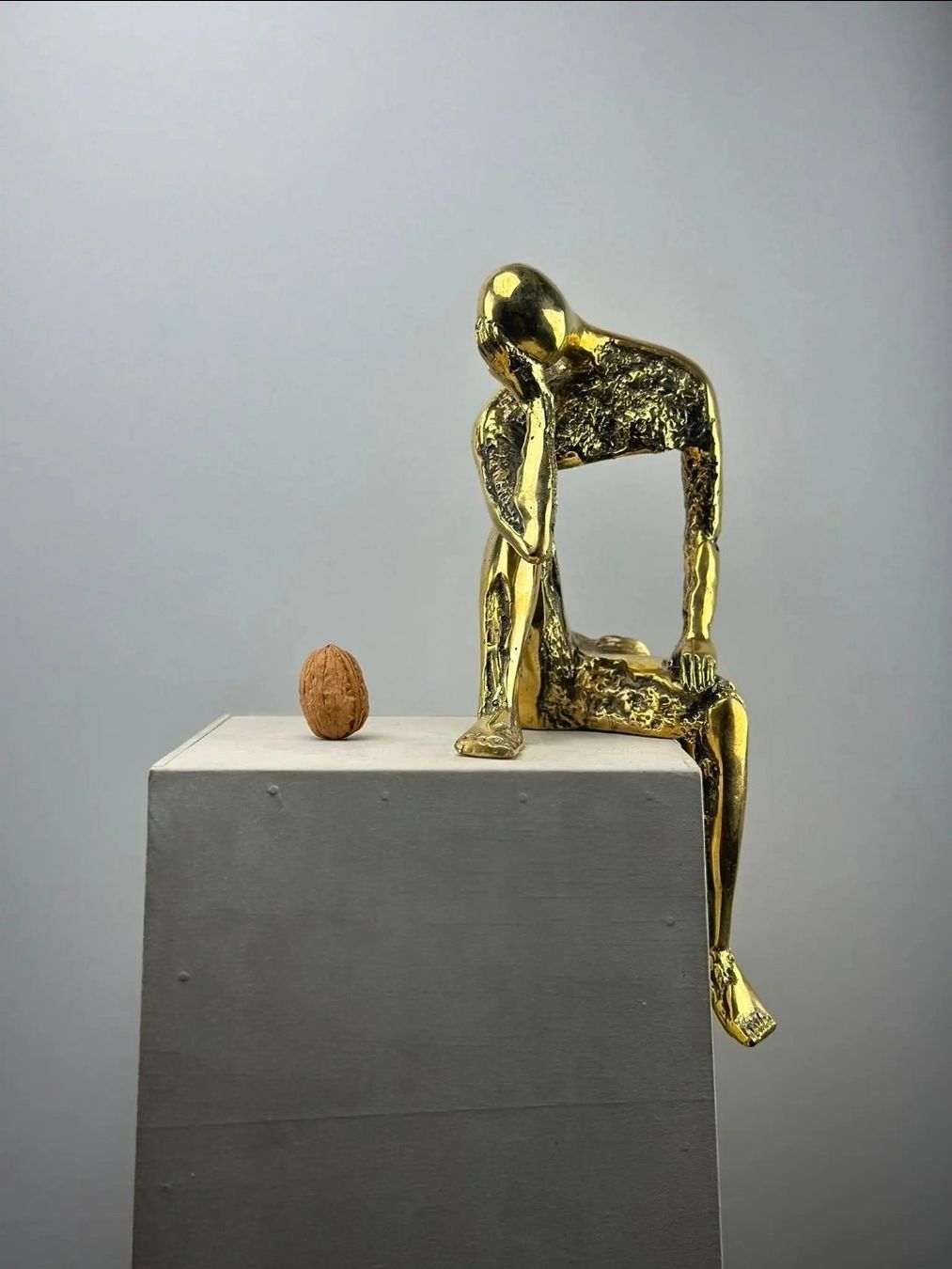 Sculture & Statue: Statue Le Penseur en bronze doré 35 cm | Style Rodin – Nuovo (secondo la descrizione) da Lausanne venduto da Toko_Lausanne 1