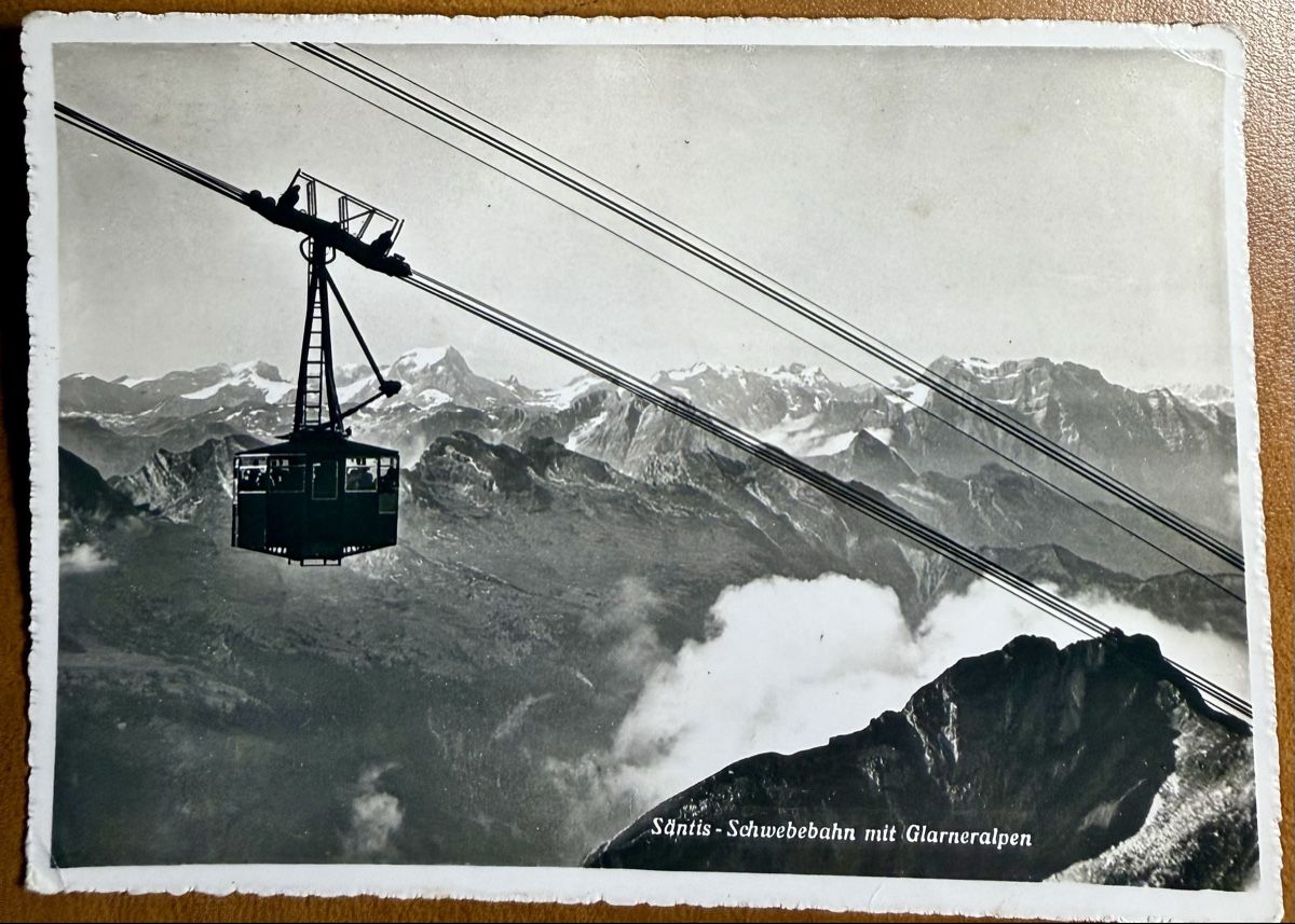 Cartoline postali: AK: Schwebebahn 1945 – Usato da Lutry venduto da Ediego
