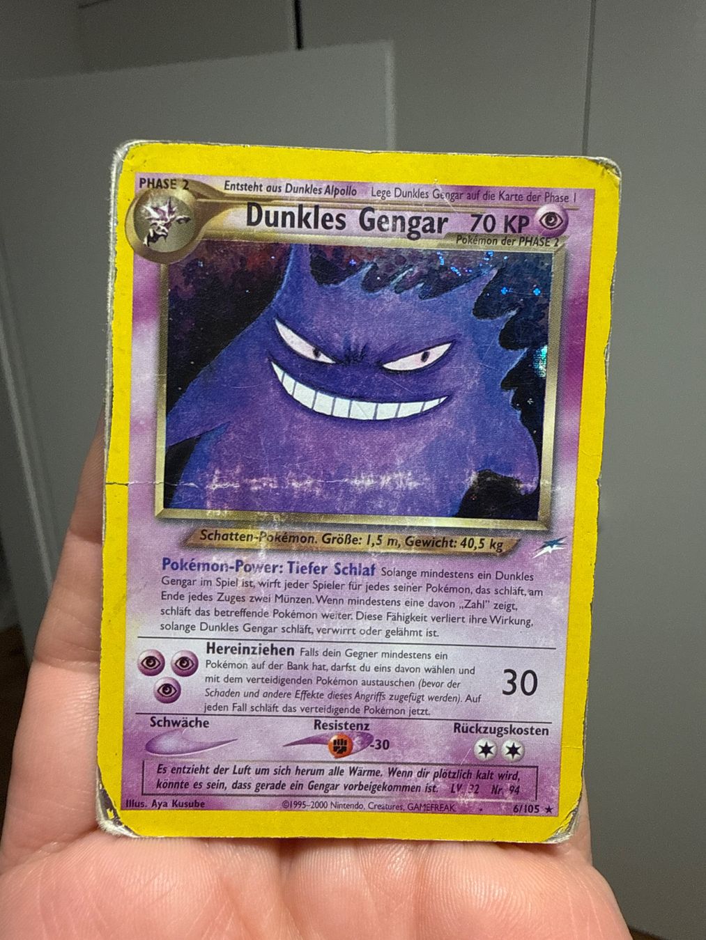 Cartoline: Pokemon Dunkles Gengar – Usato da Frauenfeld venduto da Poke_Toniii