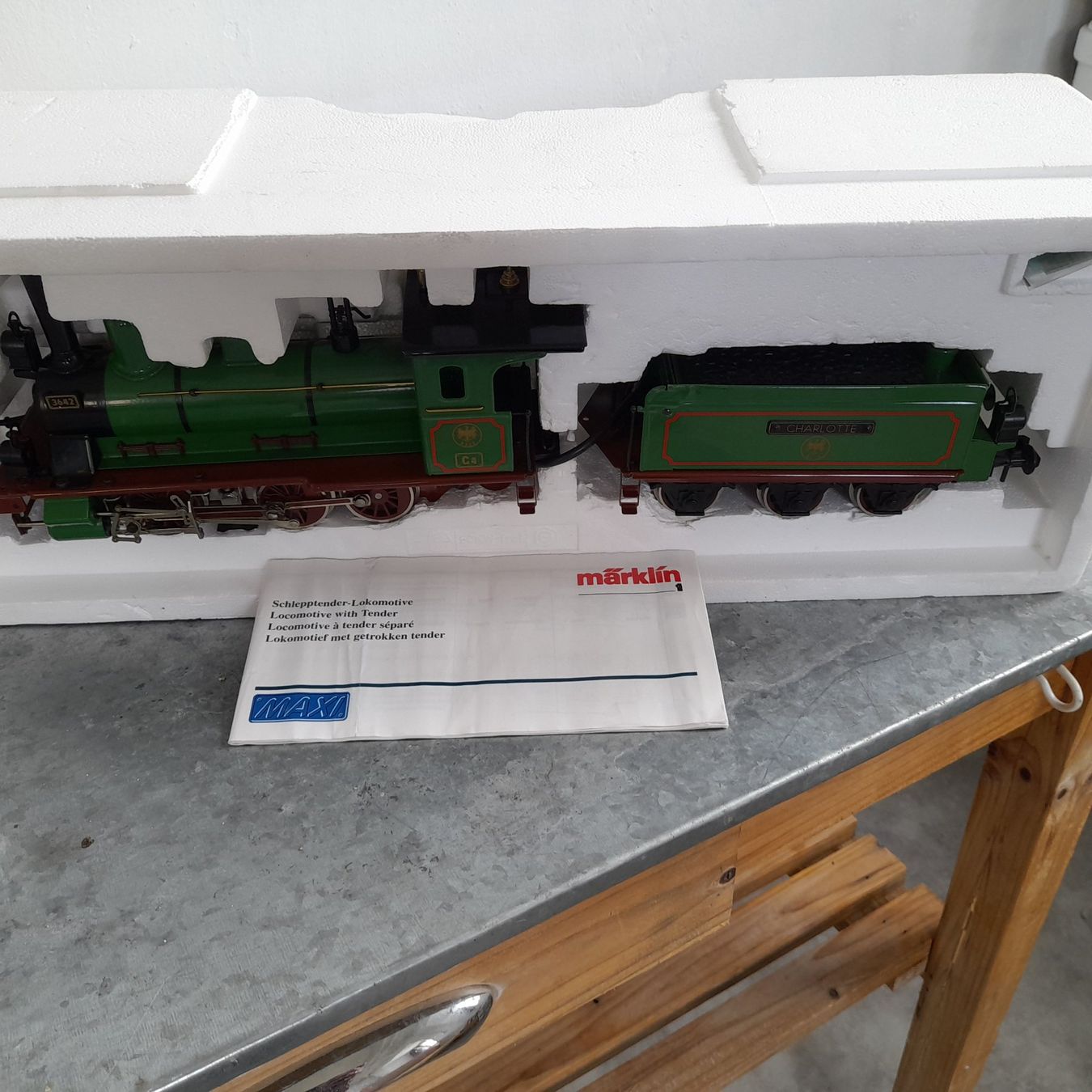 Märklin Modellini di ferrovie: Locomotive Märklin  Maxi 54522 – Nuovo e nell'imballaggio originale da Auvernier venduto da gandalf08 1