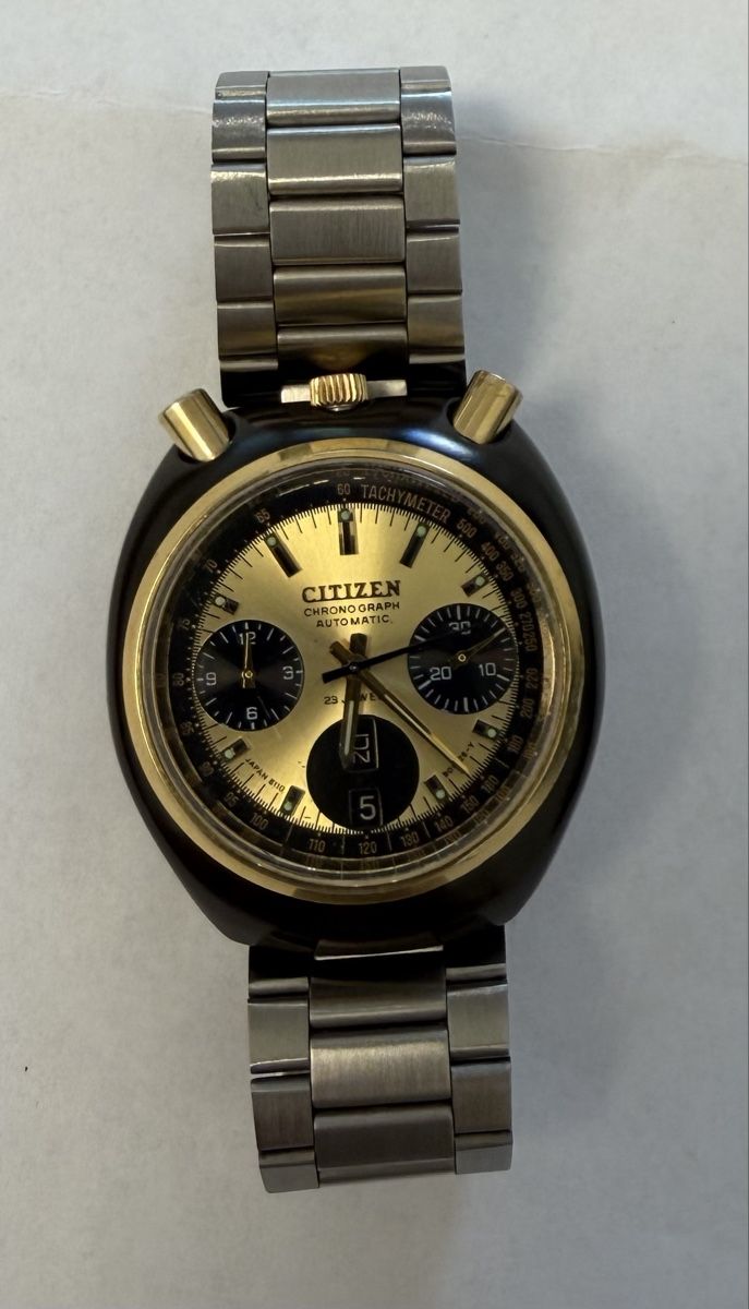Citizen Orologi: Citizen Bullhead Chronograph Automatik  – Usato da Untersiggenthal venduto da Panjshir 5