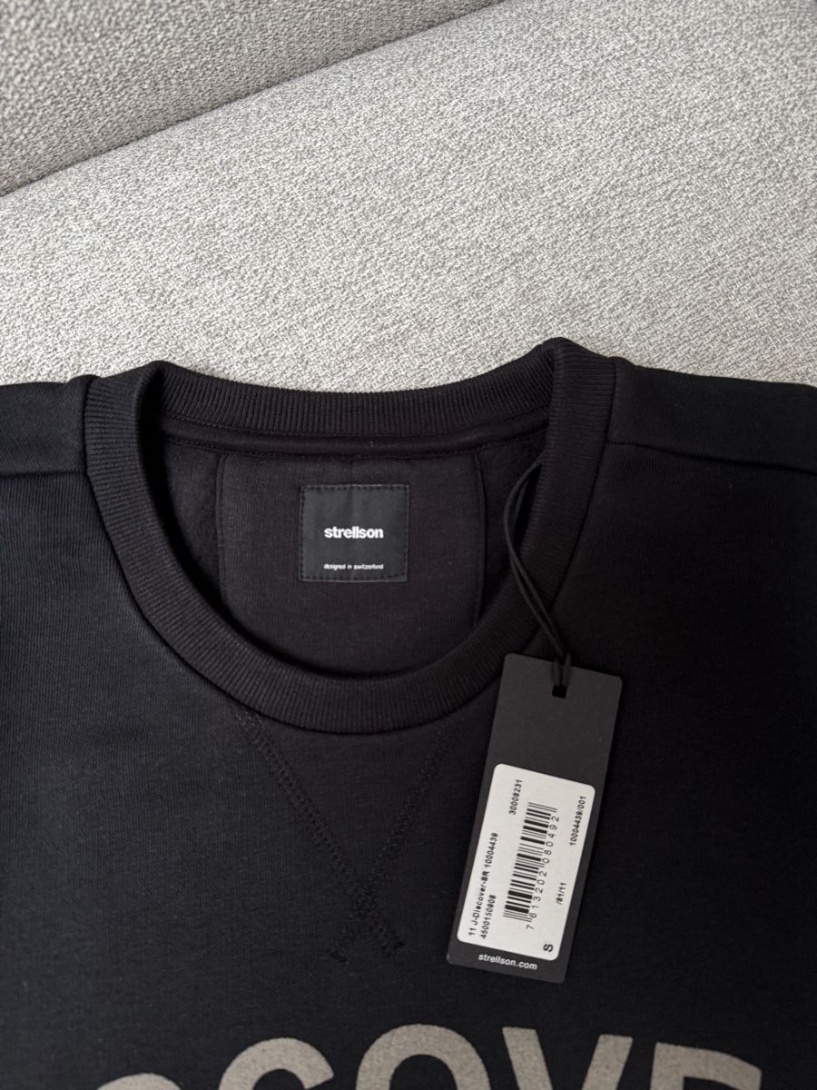 Maglioni & Felpe: Strellson Sweatshirt Neu Gr. S Schwarz NEU – Nuovo e nell'imballaggio originale da Biel-Benken BL venduto da Aplus0 1