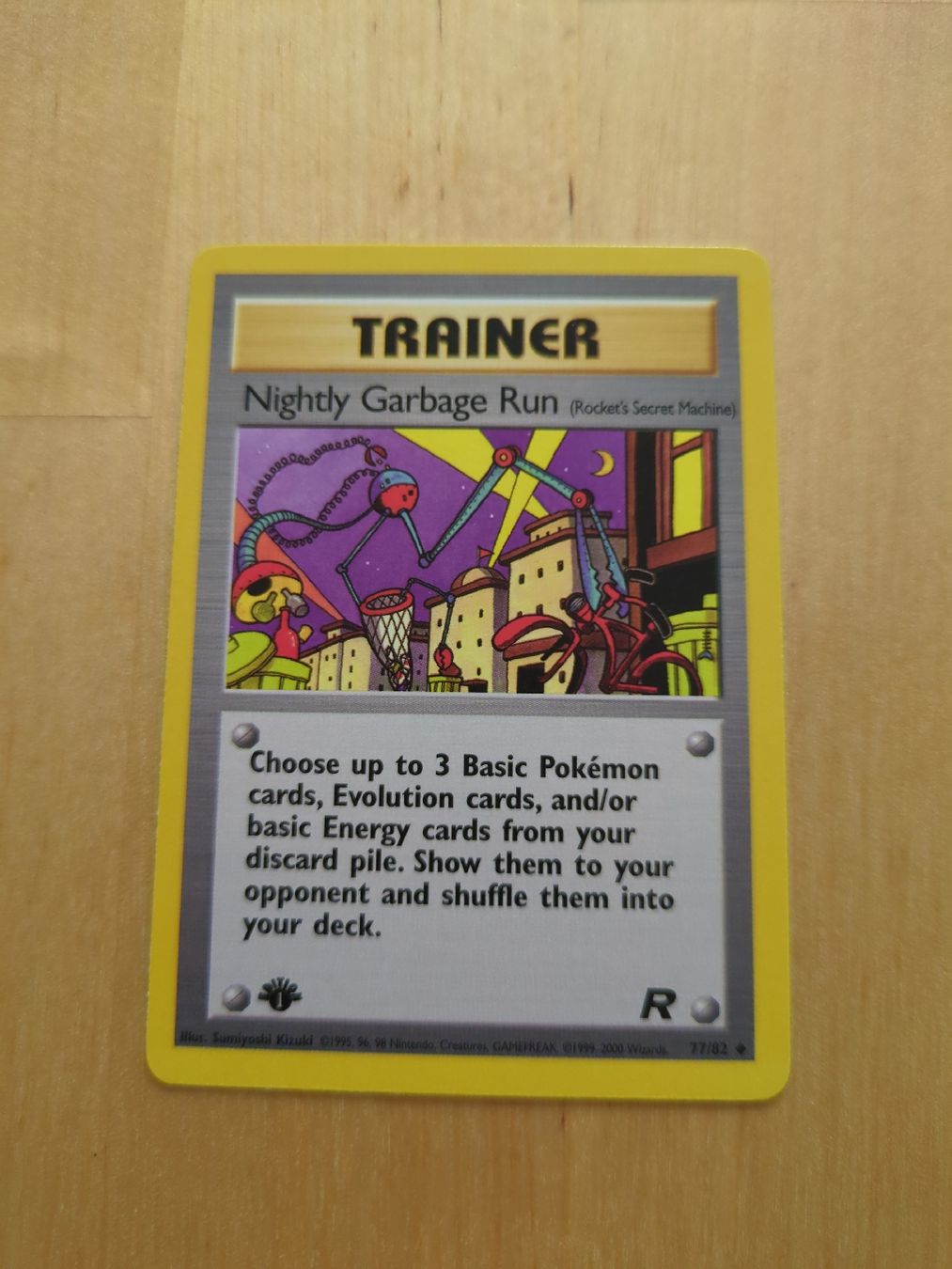 Pokémon Carte collezionabili: Trainer Nightly Garbage Run Team Rocket Set - 1st edition – Usato da Genève venduto da ims1