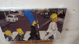 Quadro I Simpson - Omaggio ai Beatles - Nuovo 