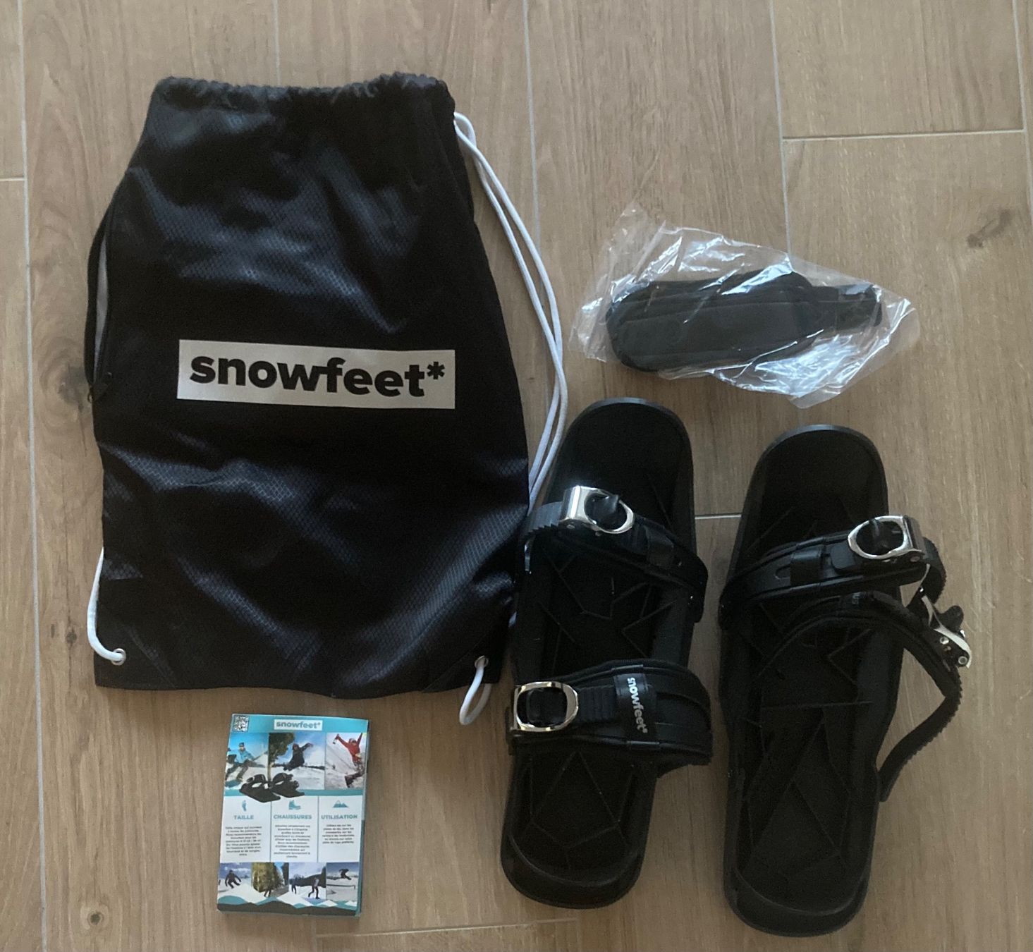 Snowfeet Sci: SNOWFEET - MINI SKI SKATES – Usato da Poliez-Pittet venduto da Newtown-Records