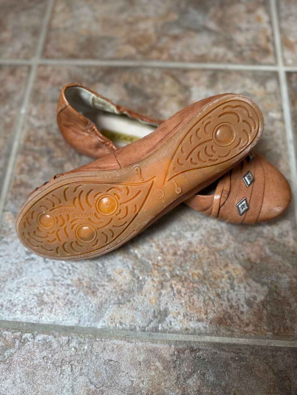 Scarpe da donna: Bocage Damen Ballerinas, Echtleder, Gr. 36 – Usato da Wittinsburg venduto da Gia_Diva 2