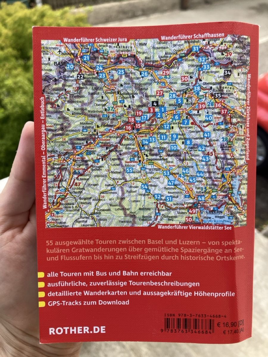 Libri: Wandern Buch Aargau Rother 2025 – Nuovo (secondo la descrizione) da Knonau venduto da fiomuckel 1