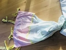 Annette Frank,KINDERZIMMER MARKEN GARDINE, 240 • 145, handge