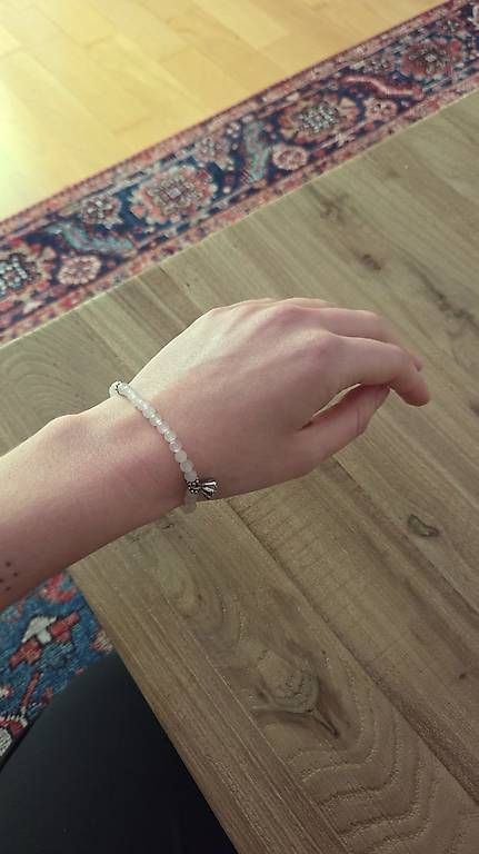 Bracciali & Braccialetti: Armband aus Rosenquarzperlen – Usato da Bern venduto da noelle21 2