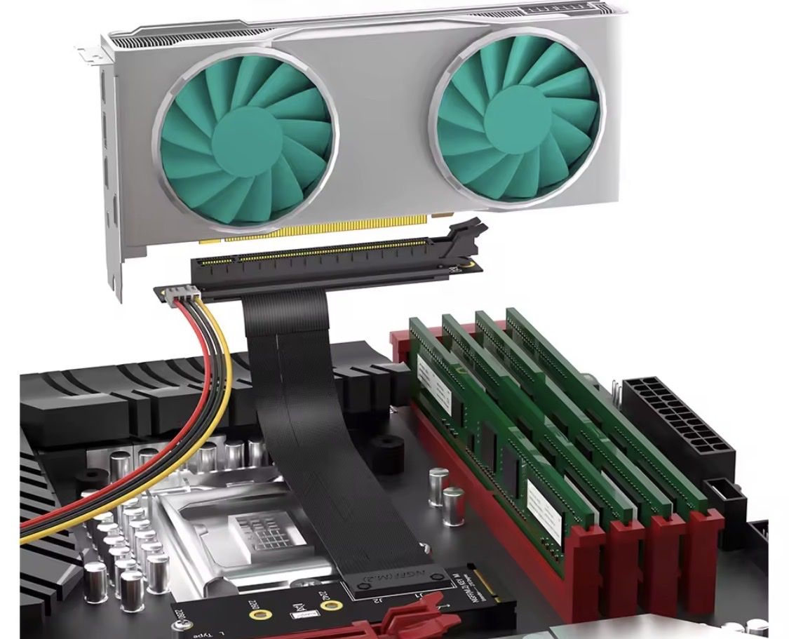Unità & Adattatore: M.2 NVME Key M zu PCI-E 16X GPU Adapter – Nuovo (secondo la descrizione) da Bern venduto da SamccoH 2