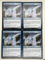 Magic The Gathering: 4x Wellenflug-Elementar, Near Mint!