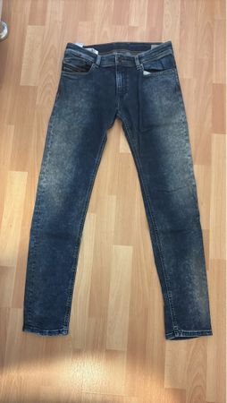 Diesel Jeans Herren Grösse 30/32 dunkelblau Used Look