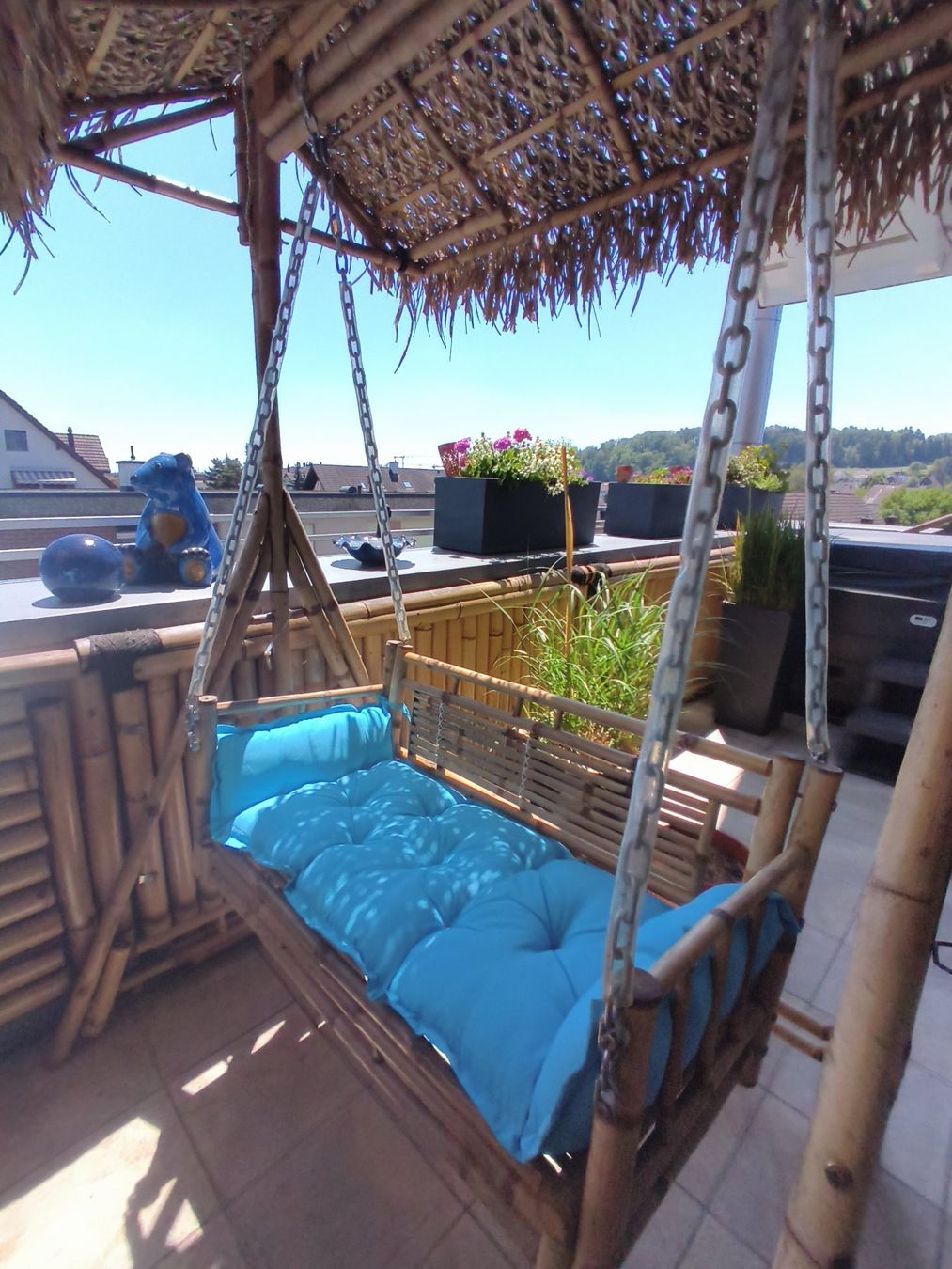 Autre balançoires de jardin: Bambus Hollywoodschaukel – D'occasion à Niederglatt ZH par wit_rs5w 3