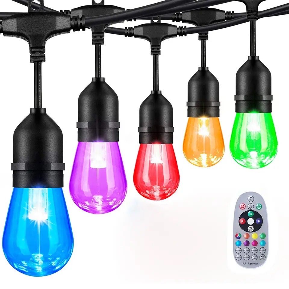 Ghirlande e barre luminose: LED Lichterkette / 15 Meter /RGB – Usato da Oberuzwil venduto da MusicMinimax 9