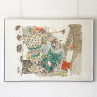 ALOIS CARIGIET (CH, 1902-1985) Rokokovase 2, Lithographie