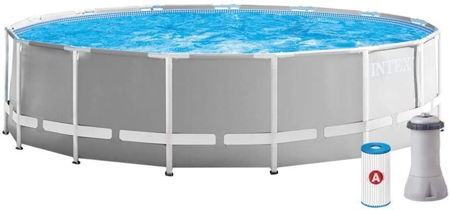 Piscine: INTEX Frameset 305x76cm mit Filterpumpe! – Nuovo e nell'imballaggio originale da Wynau venduto da Intexpool24