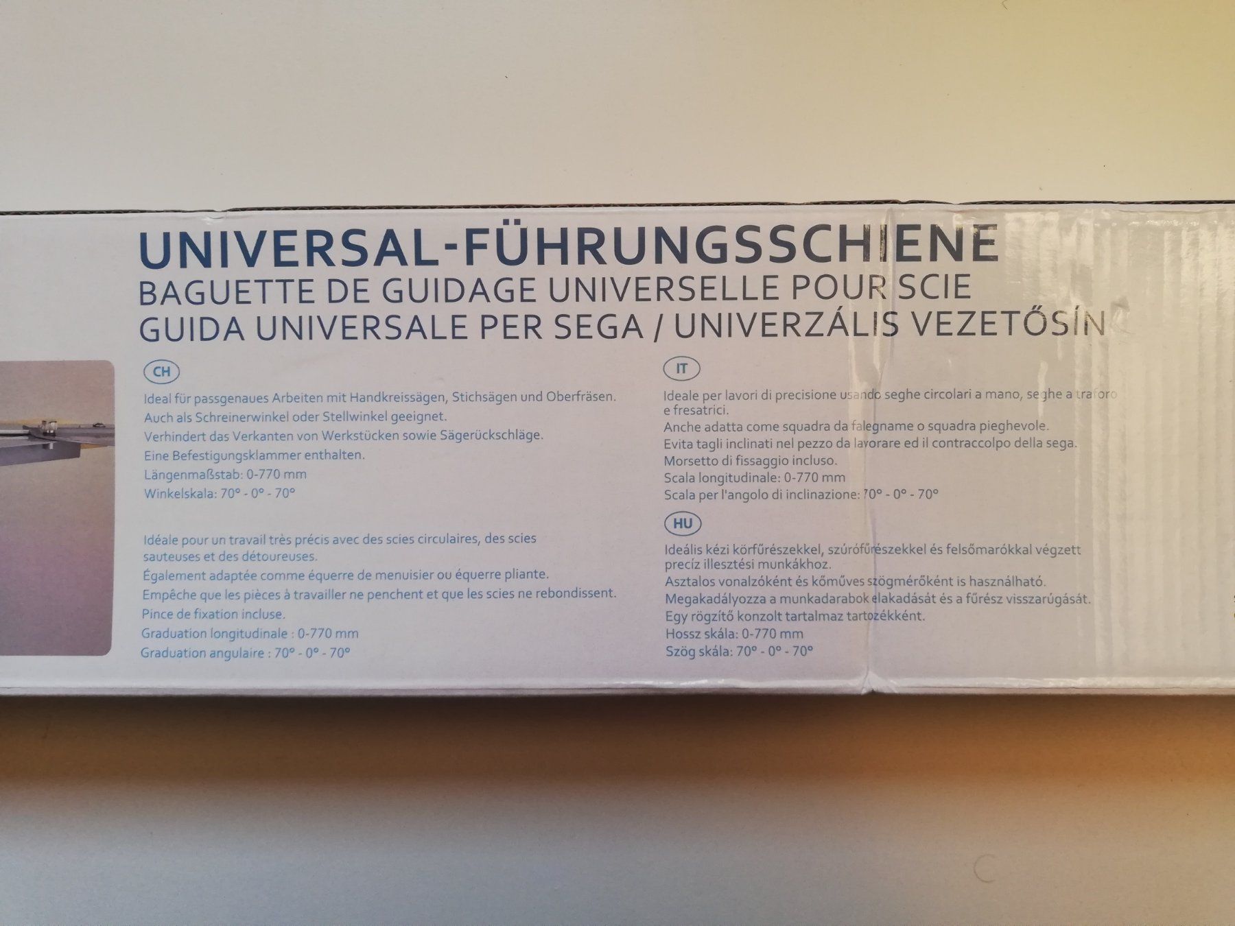 Tutti gli attrezzi: Universal Führungsschiene – Nuovo e nell'imballaggio originale da Rothrist venduto da GIWALD 3