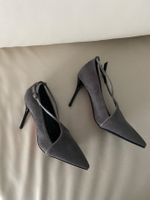 MUST HAVE - edler und eleganter Damenpumps, grau, 38
