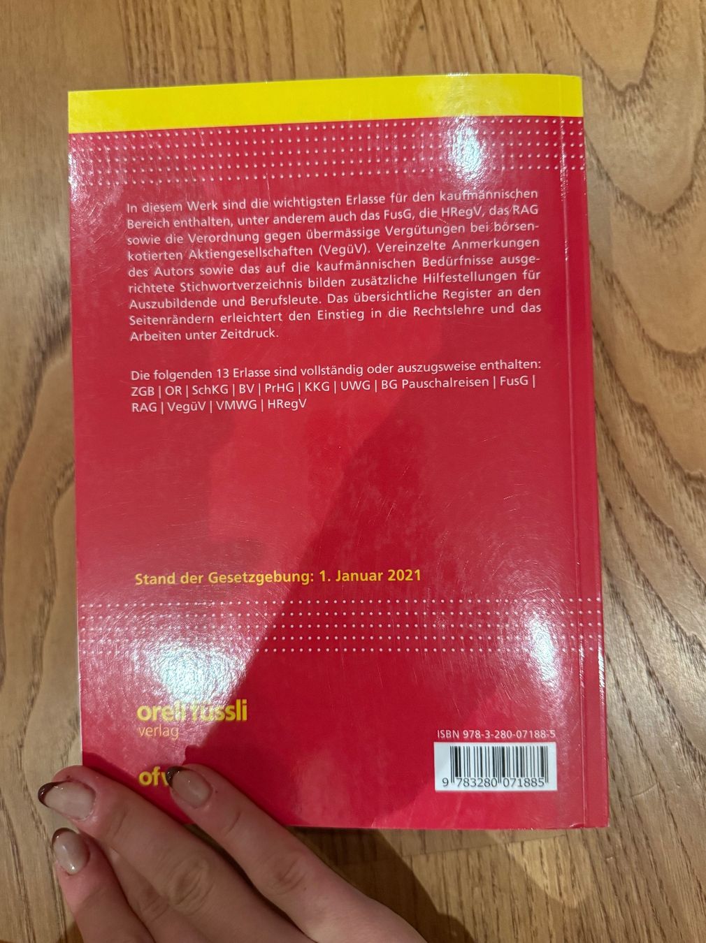 Libri: ZGB OR – Usato da Sissach venduto da laura.x4 1