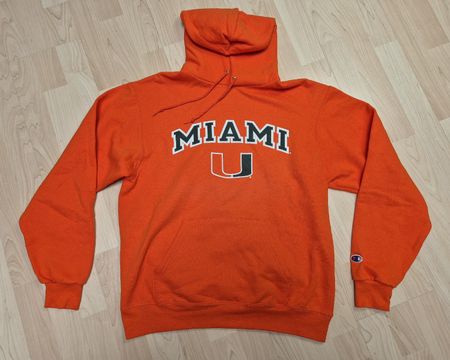 Champion Hoodie Miami Hurricans Gr. M