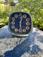 Japy Wecker blau mechanisch mit Weckfunktion gebraucht