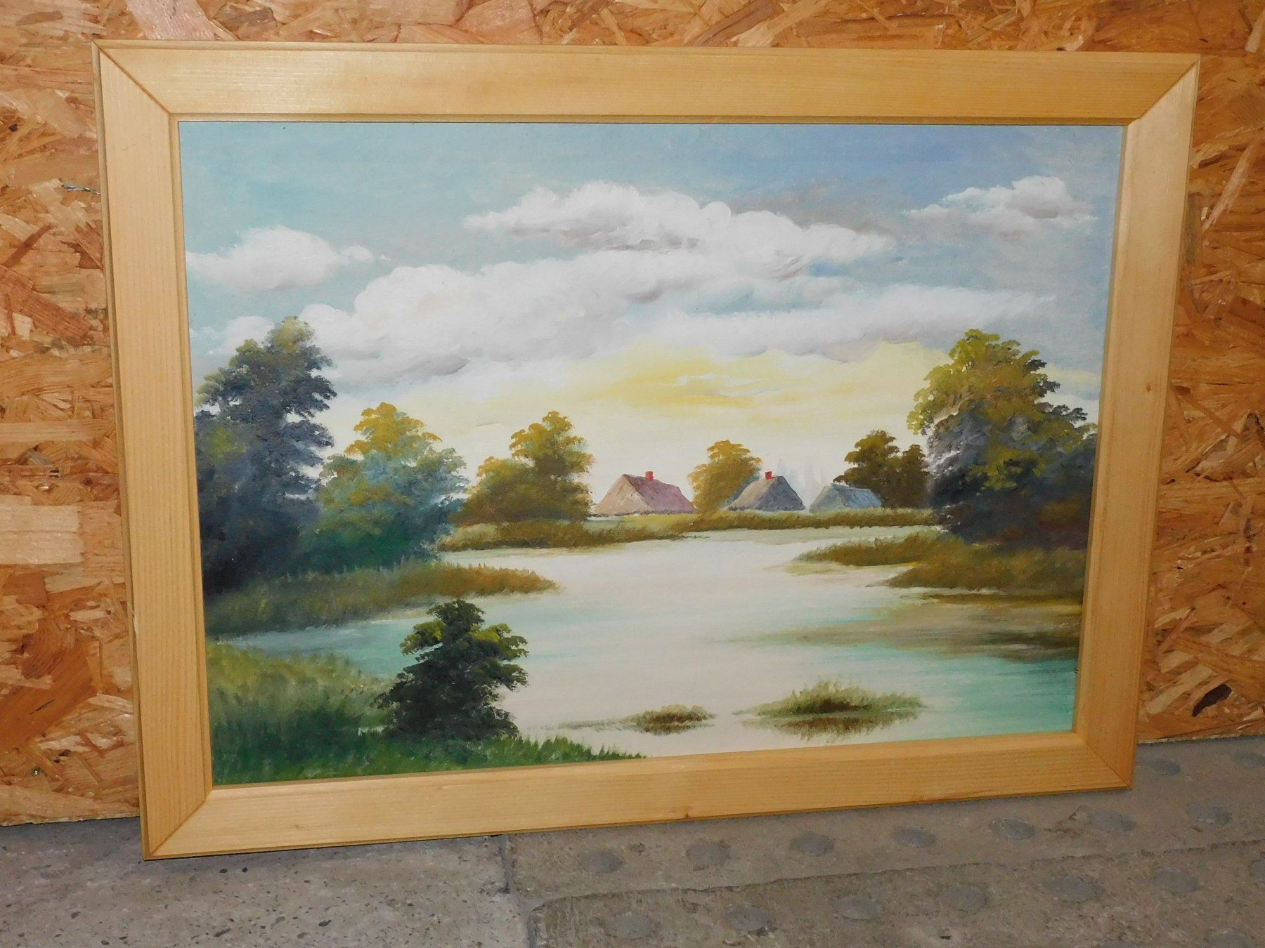 Dipinti: Kunst Gemälde grosses altes Ölgemälde Bild – Usato da Sursee venduto da 76