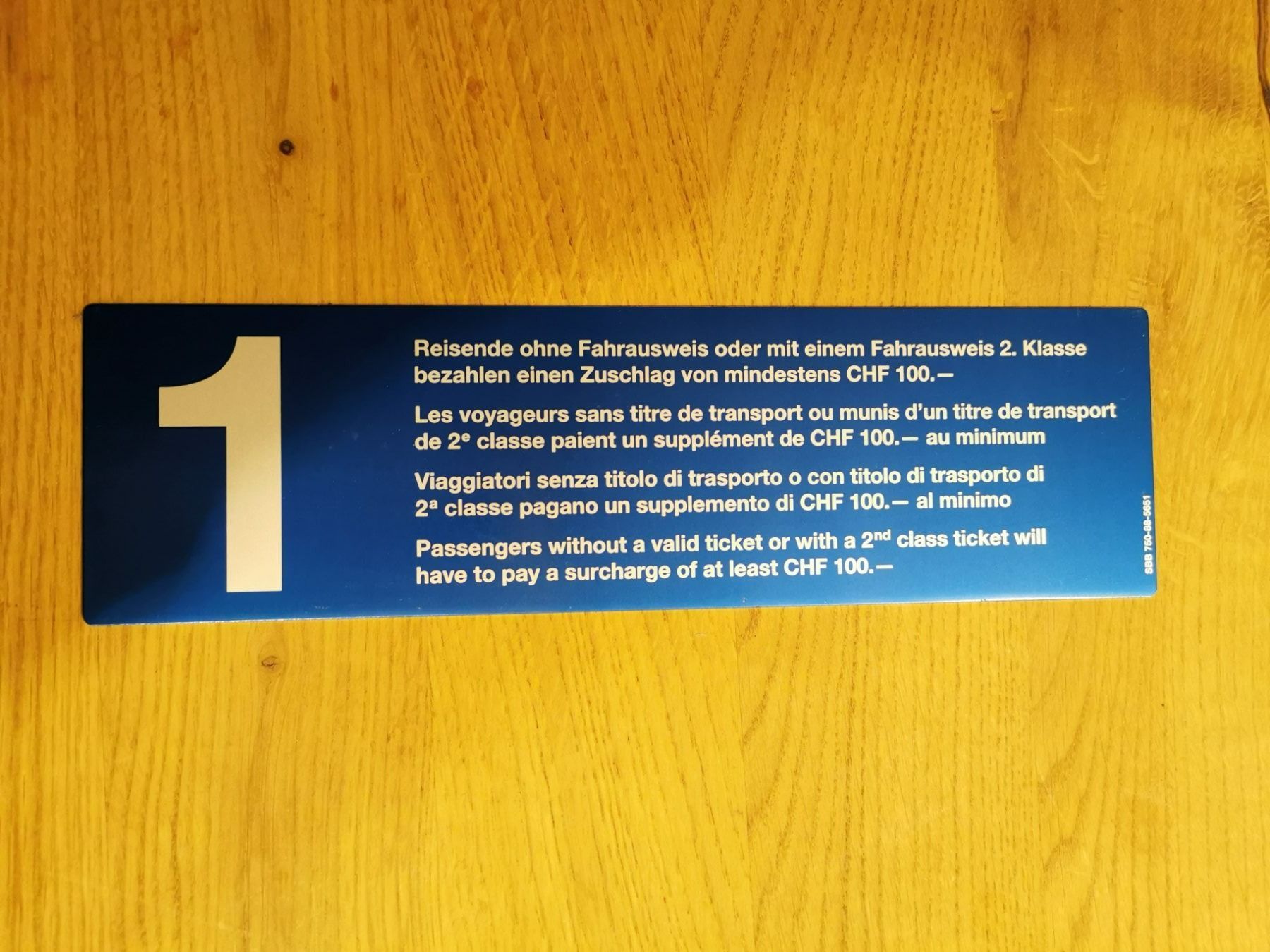 SBB/CFF/FFS Insegne: Piktogramm – Nuovo (secondo la descrizione) da Pratteln venduto da mab_f2fz
