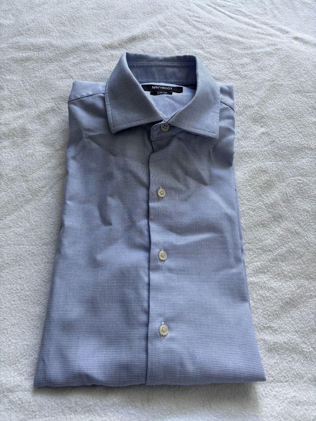 Navyboot Camicie: Herrenhemd hellblau Gr. 38 von Navyboot – Nuovo (secondo la descrizione) da Menzingen venduto da gispat