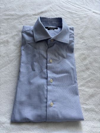 Herrenhemd hellblau Gr. 38 von Navyboot