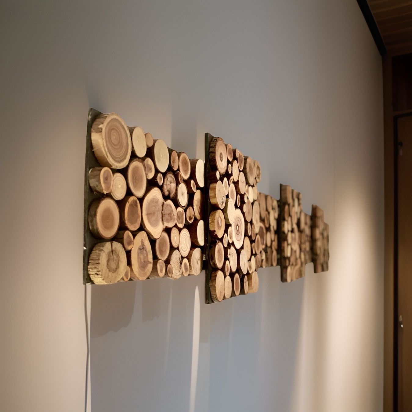 Articoli in legno: Bild aus Holzscheiben – Usato da Brunnen venduto da Holz-style 2