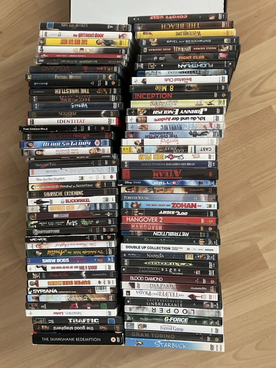Alle DVDs: Kleine DVD und Blue-Ray Sammlung  – Gebraucht aus Edlibach von lar_snw9