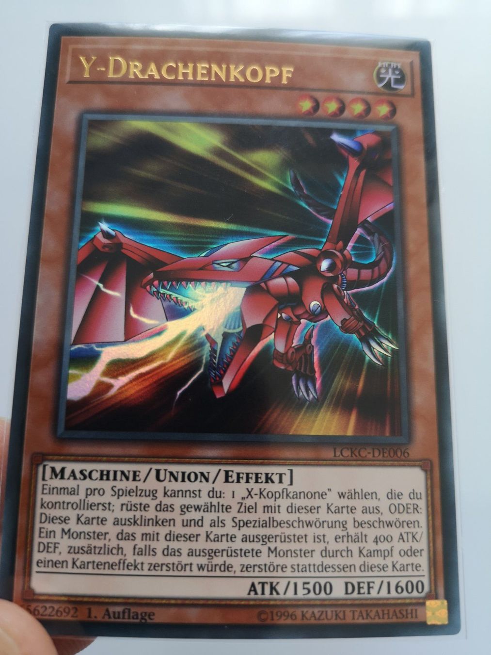 Yugioh Carte collezionabili: Y-Drachenkopf – Nuovo e nell'imballaggio originale da Boswil venduto da ShoppingCenterCity
