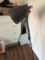 Ständerlampe grau