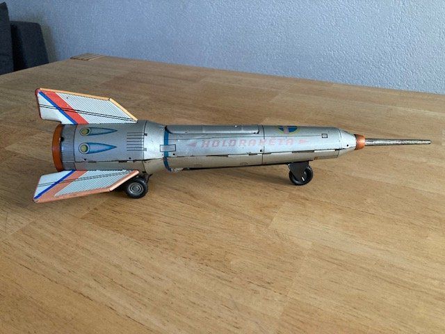 Wundersch nes Sammlerblechspielzeug Rakete Gebraucht In Affoltern 