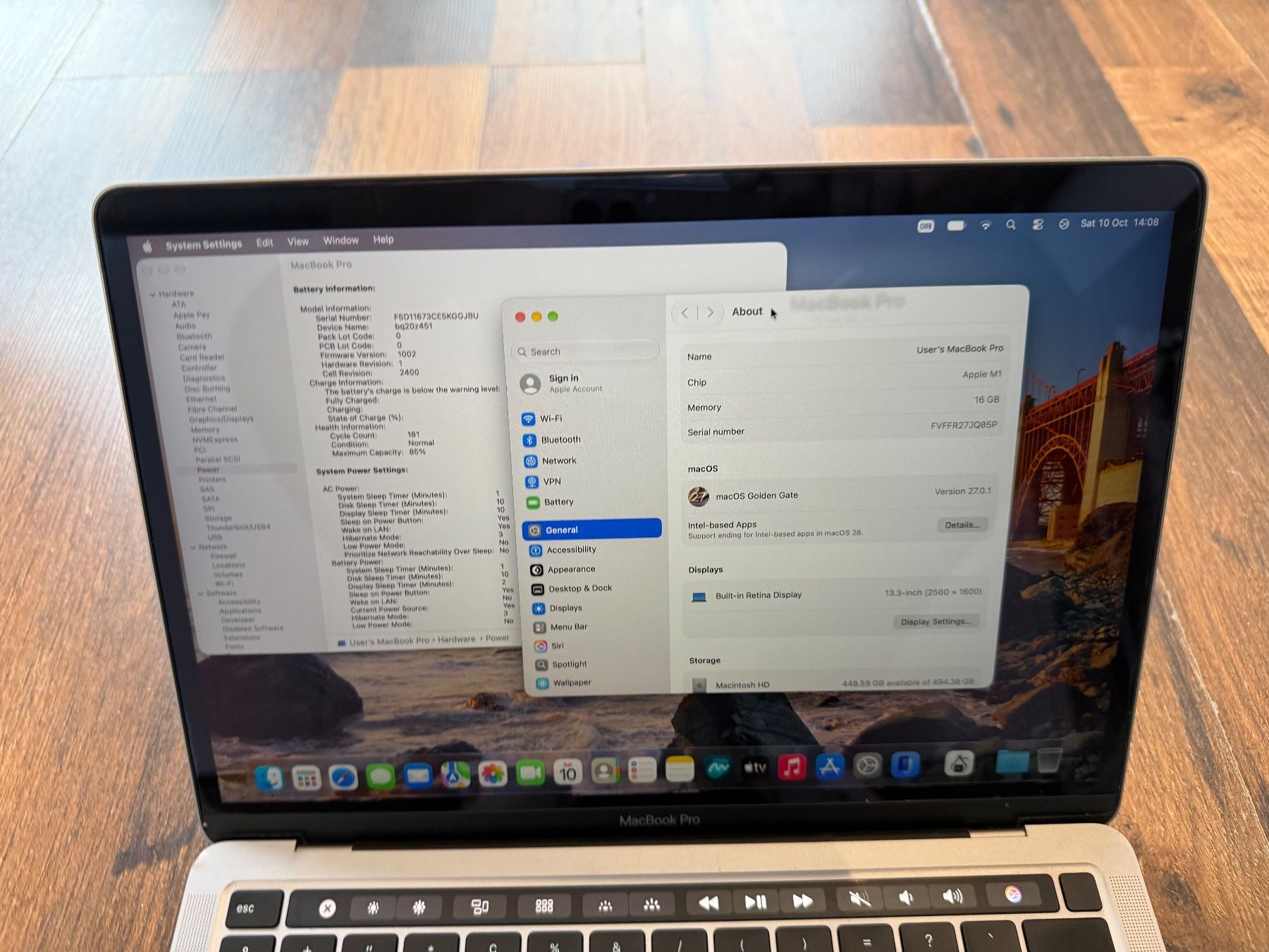 Apple Notebooks: MacBook Pro 13 M1 – Gebraucht aus Siebnen von icrservicesolutions