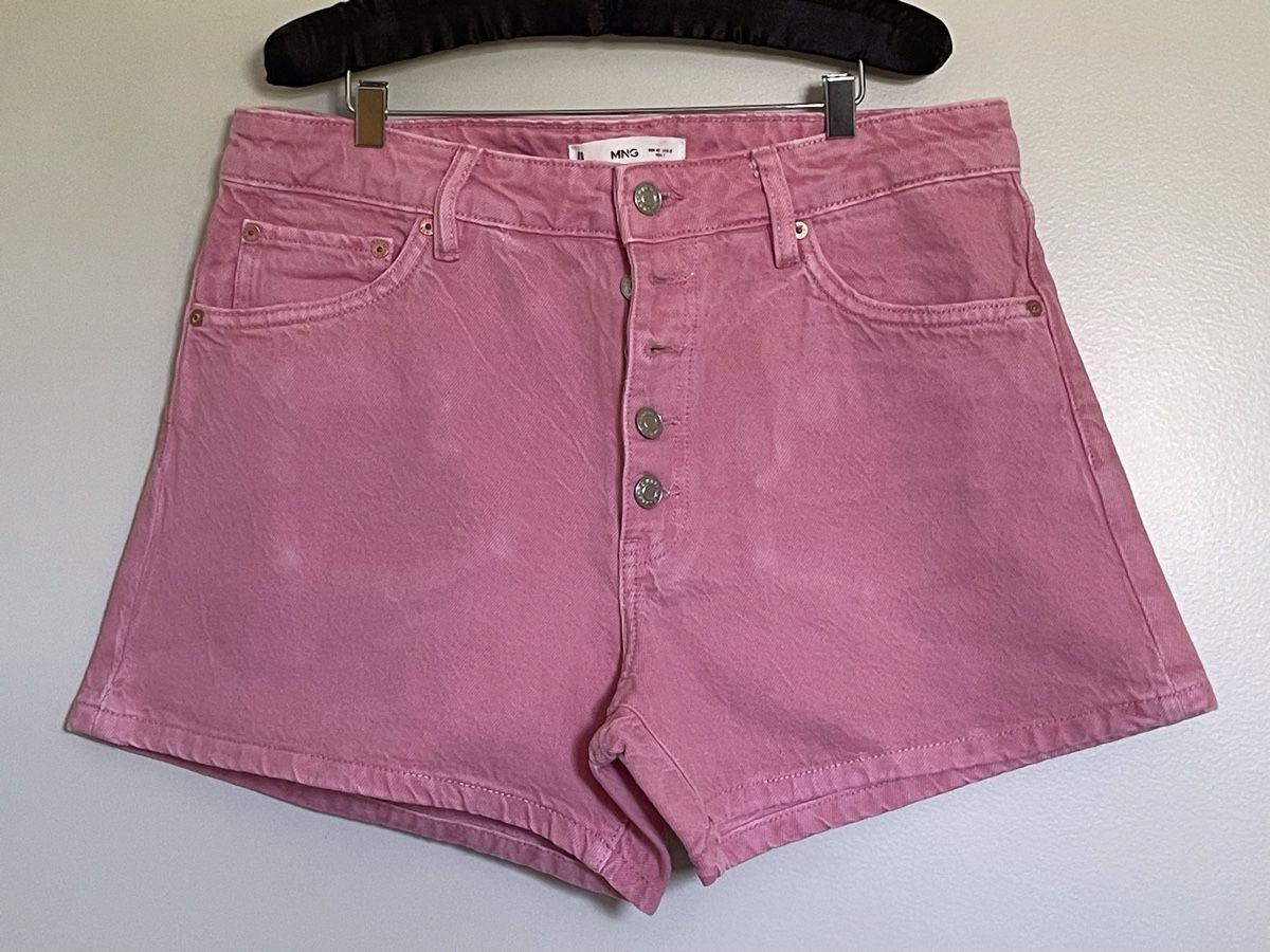 Mango Hosen: Short jeans Mango rose taille 40, neuf – Neu und originalverpackt aus Vuadens von Nina11 5
