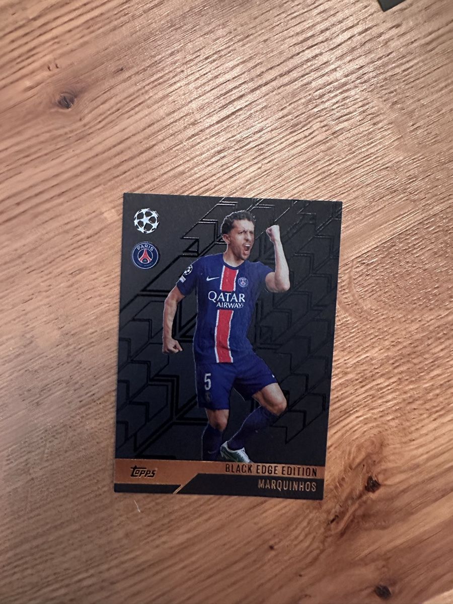 Topps Carte collezionabili: Topps Black Edge Edition Marquinhos – Nuovo (secondo la descrizione) da Berikon venduto da Holzweinkisten