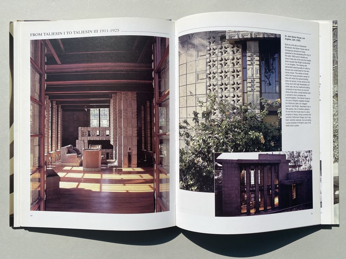 Libri: Frank Lloyd Wright Architektur Buch - Retrospektive – Usato da Zürich venduto da lesgarcons