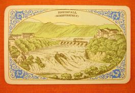 RHEINFALL, LITHOGRAPHIE UM 1900
