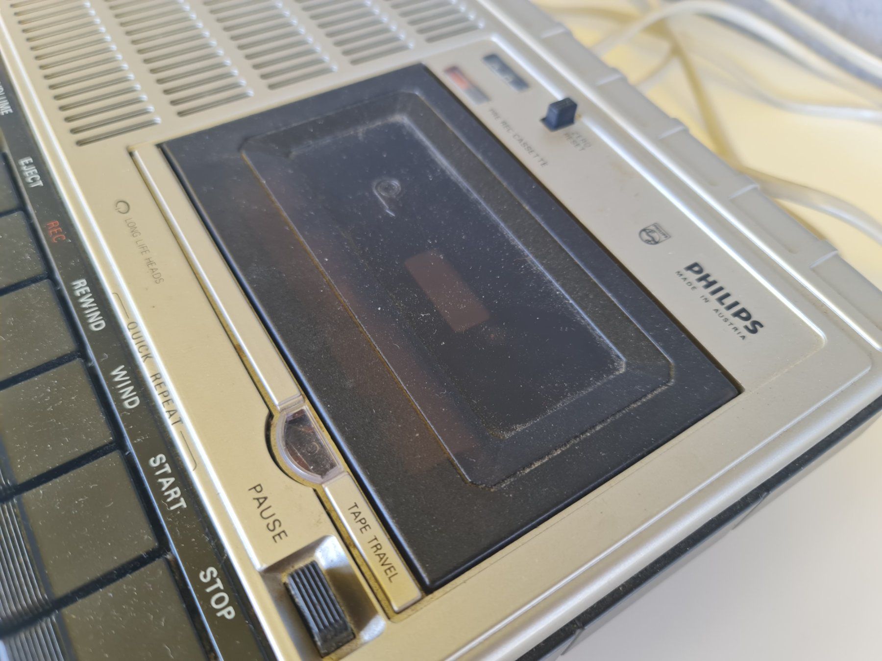 Philips Registratori: Philips Automatic Recorder N2215 Kassettengerät getestet – Usato da Obfelden venduto da ZinggHandel 4