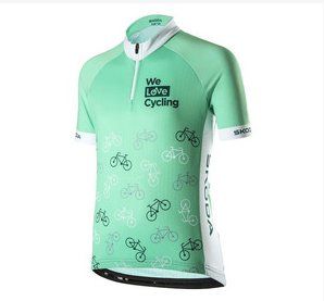 Skoda Radtrikot Kinder grün, 116