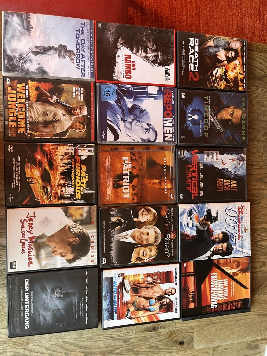 Alle DVDs: Action & Thriller DVD Sammlung (95 Stk.) – Gebraucht aus Leuzigen von LaicaStar 2