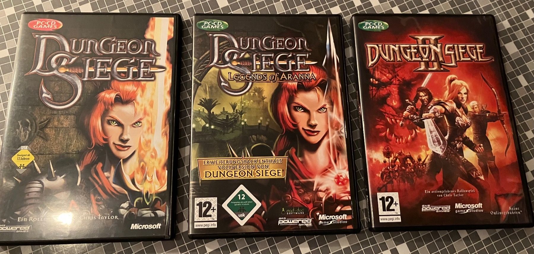 Giochi: Dungeon Siege 1 & 2 Set - PC (2002-05, deutsch) – Usato da Winkel venduto da Asdas87
