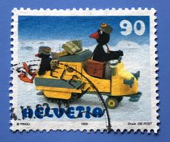 Nr.965 Papa-Pingu  GESTEMPELT Sonderpostmarken 1999   