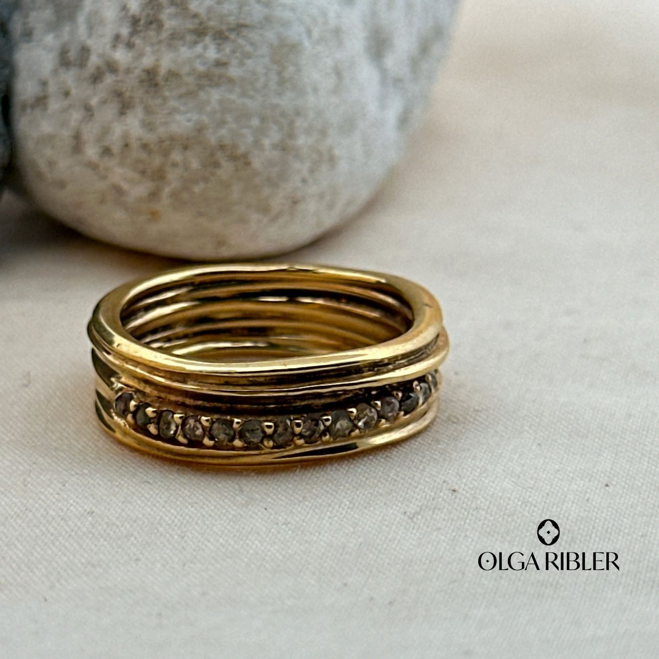 Olga Ribler Ringe: Diamanten Sterling Silber Ring - Grösse 53 – Neu (gemäss Beschreibung) aus Luzern von Schmuckoutlet 5