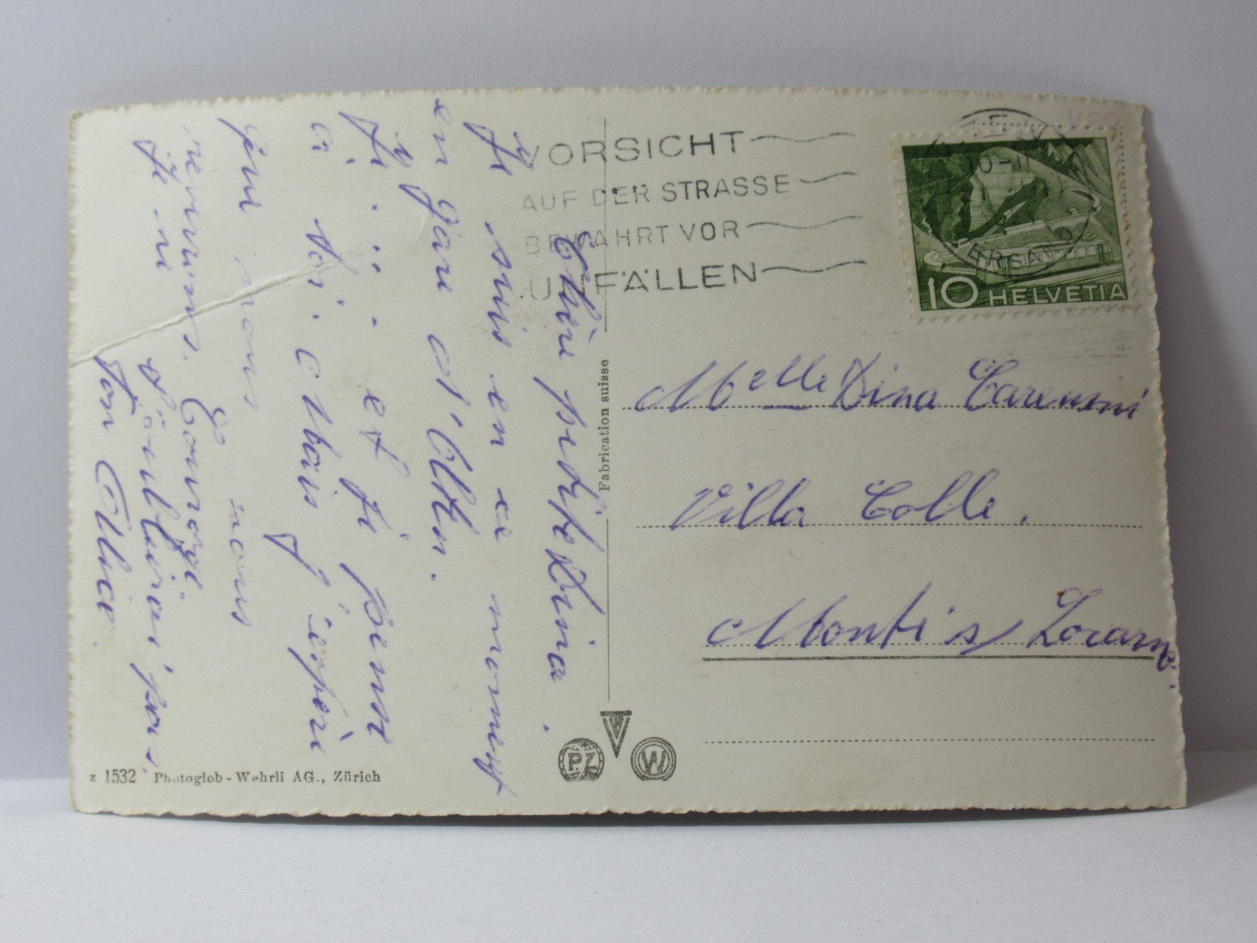 Cartes postales: Olten 1954 – D'occasion à Grenchen par Bluemchen1900 1