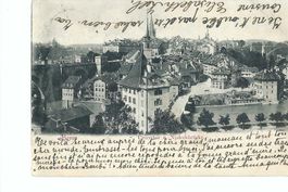 Bern Unterthor und  Nydeggbrücke 1902