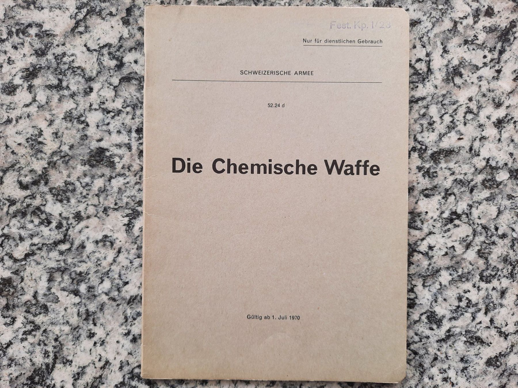 Libri: Die Chemische Waffe – Usato da Ruswil venduto da Sammlergeist