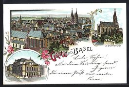 Litho Basel, Theater, St. Elisabethenkir